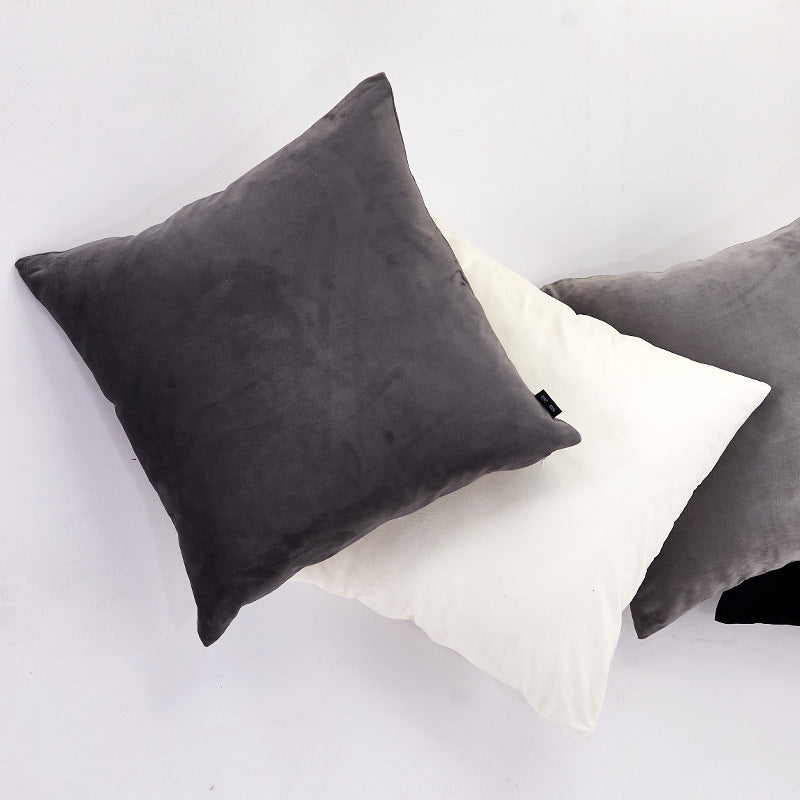 Velvet Throw Pillow Set (2-Piece), Nordic Style