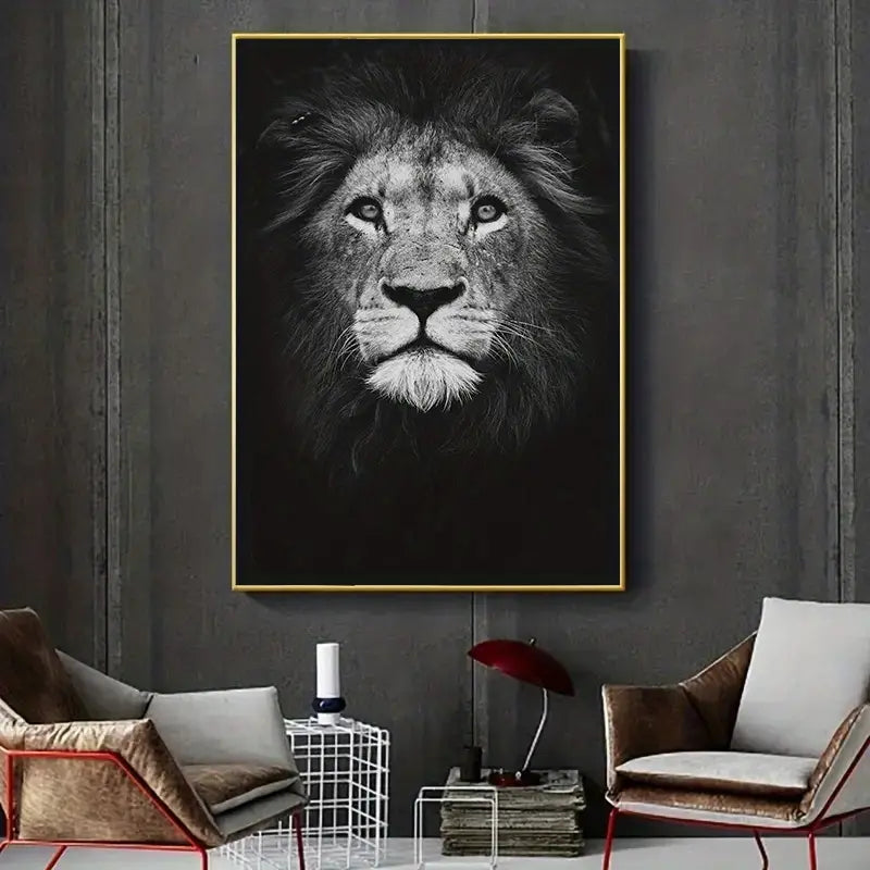 3pcs Animal Canvas Wall Art for Living Room Decor