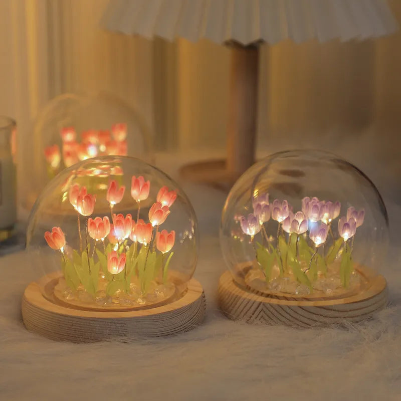 Handmade Tulip Night Light